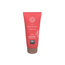 HOT - Shiatsu - Massasje og Glidemiddel - Jordbær